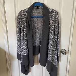 Banana Republic, high/low cardigan.